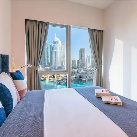 Unmatched Burj Khalifa & Fountain Show View-Amazing For New Years-1701 Dubai Exterior foto
