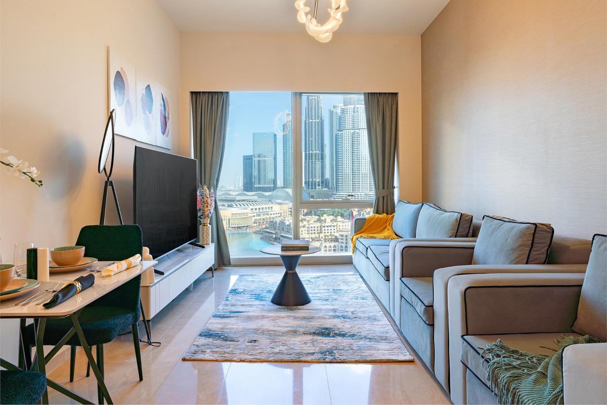 شقة Unmatched Burj Khalifa & Fountain Show View-amazing For New Years-1701