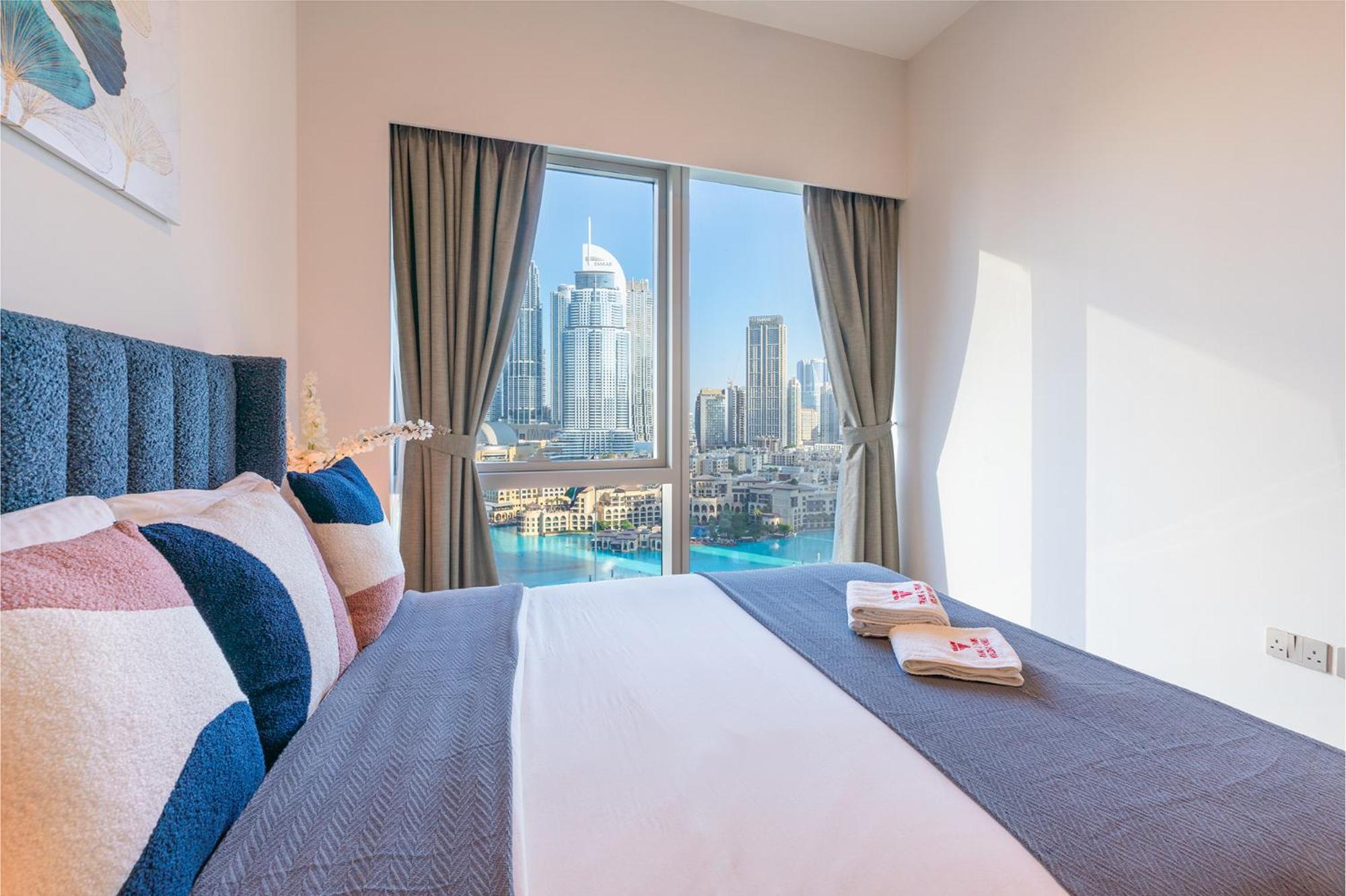 شقة Unmatched Burj Khalifa & Fountain Show View-amazing For New Years-1701